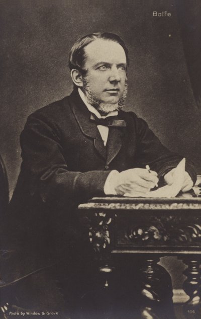 Michael William Balfe, Ierse componist (1808-1870) door English Photographer